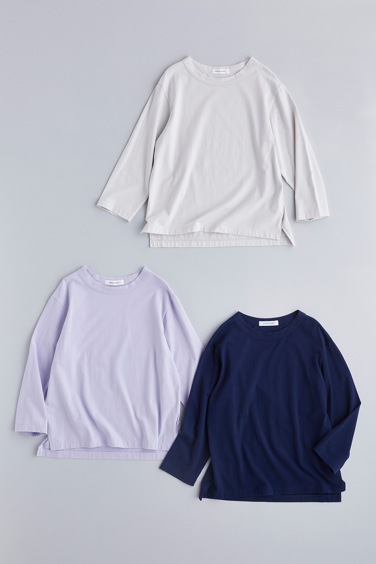 cotton cut&sewn ～+homme～（long sleeve）